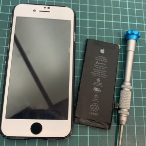 iPhone6　バッテリー交換　