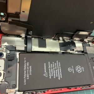 iPhone11　バッテリー交換