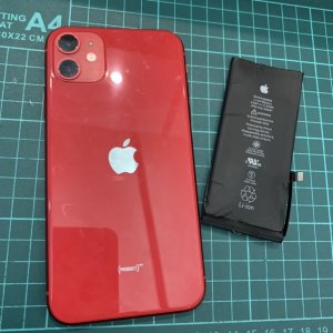 iPhone11　バッテリー交換