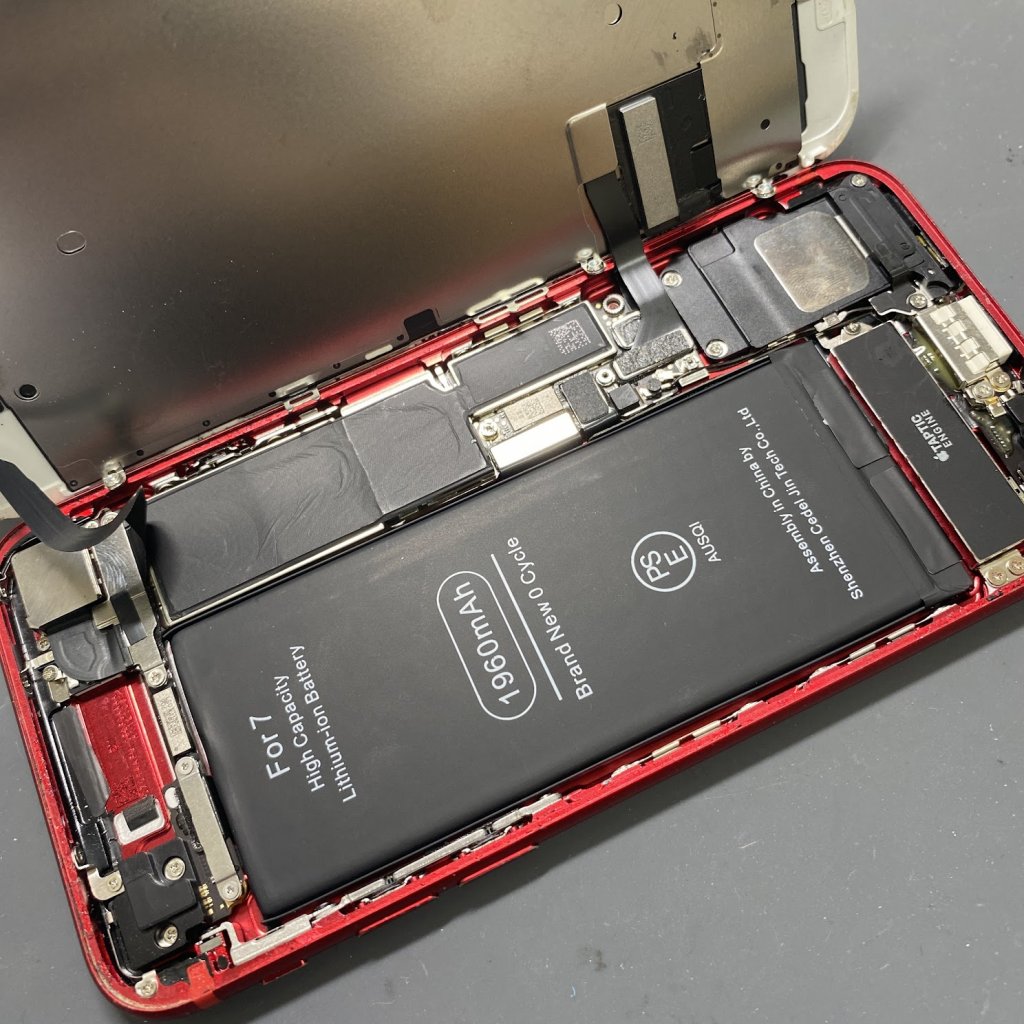 iPhone7 バッテリー交換