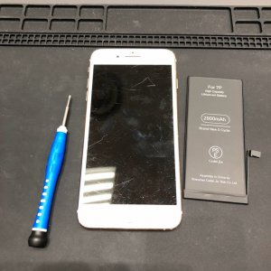 iPhone7Plus バッテリー交換