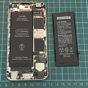 iPhone6s　バッテリー交換