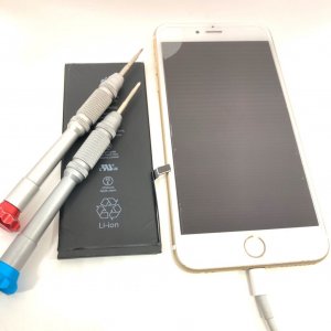 iPhone6SPlusバッテリー交換修理