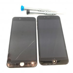 iPhone7　ガラスパネル交換