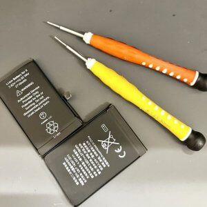 iPhone X バッテリー交換