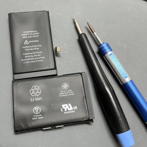 iPhoneX バッテリー交換 充電すぐ落ちる