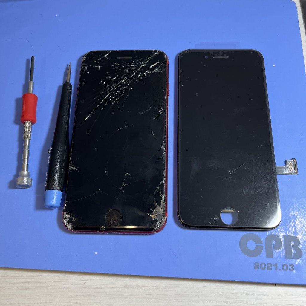 iPhone8 フロントパネル交換
