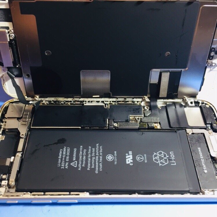 iPhone8 バッテリー交換