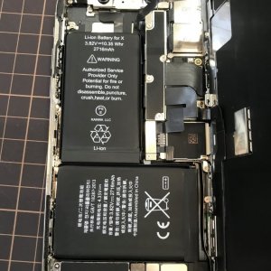 iPhoneX バッテリー交換