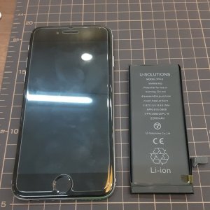 iPhone7 バッテリー交換