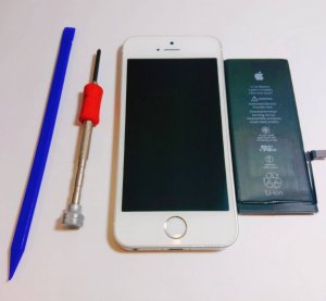 iPhoneSE バッテリー交換