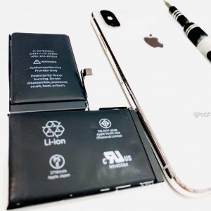iPhoneX バッテリー交換修理