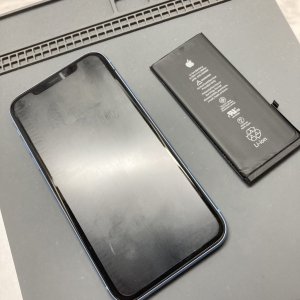 iPhoneXR バッテリー 交換修理
