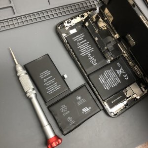 iPhoneX バッテリー交換