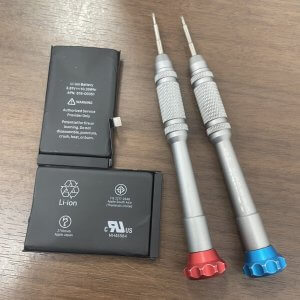 iPhoneX バッテリー交換