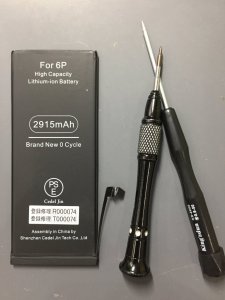 iPhone6plus バッテリー交換