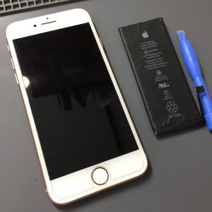 iPhone7 バッテリー交換