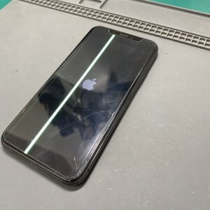 iPhoneX 液晶交換&強化ガラス永久保証