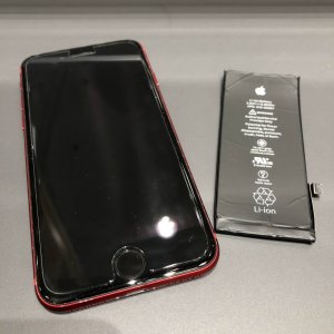 iPhone8 バッテリー交換