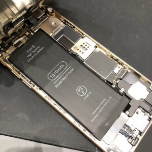 iPhone6 バッテリー交換
