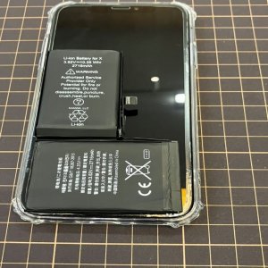 iPhoneX バッテリー交換