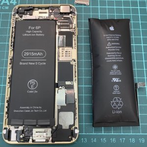 iPhone6Plus　バッテリー交換