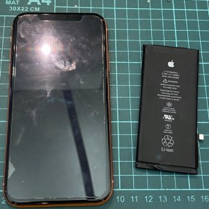 iPhoneXR　バッテリー交換