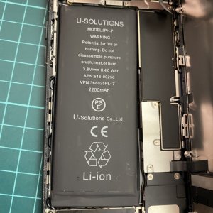 iPhone7　バッテリー交換