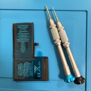 iPhoneX　バッテリー交換