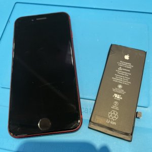 iphoneSE2 バッテリー交換