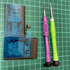 iPhone X バッテリー交換