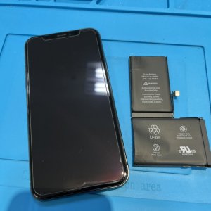 iPhone X バッテリー交換