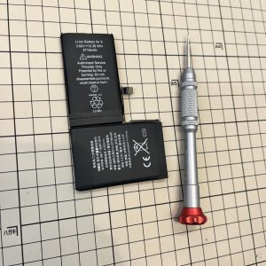 iPhoneX バッテリー交換