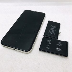 iPhoneX バッテリー交換修理