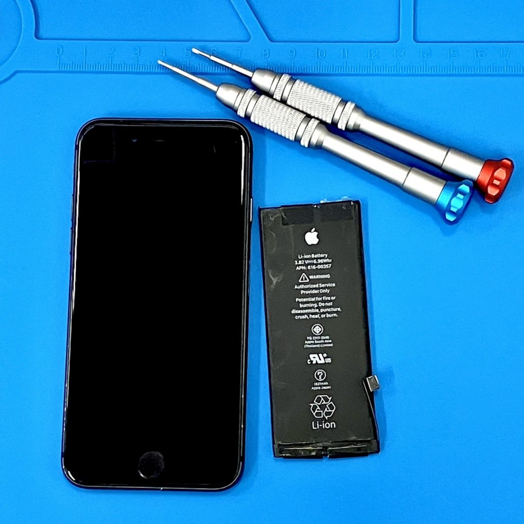 iPhone8 バッテリー交換