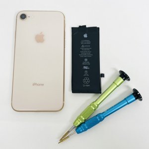 iPhone8 バッテリー交換修理