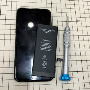 iPhone7 バッテリー交換