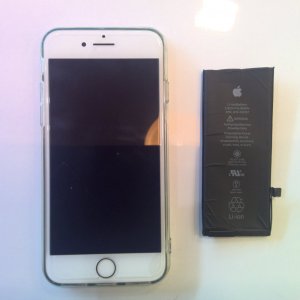 iPhone8バッテリー交換