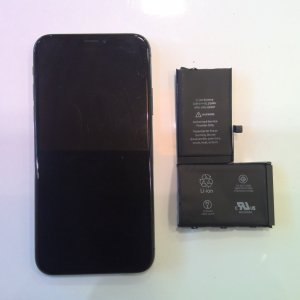 iPhoneXバッテリー交換