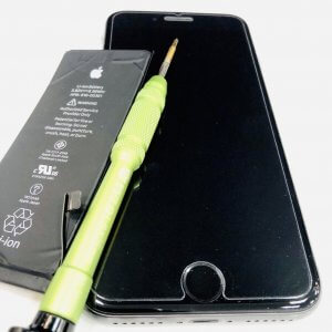 iPhone8 バッテリー交換修理