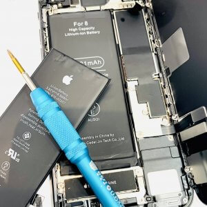 iPhone8 バッテリー交換修理