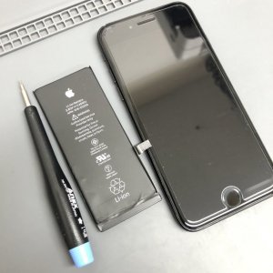 iPhone7 バッテリー交換