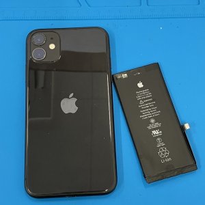 iPhone11 バッテリー交換