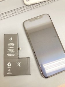 iPhoneX バッテリー交換