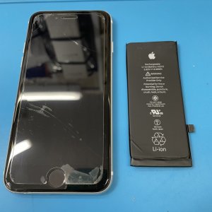 iPhoneSE2 バッテリー交換修理