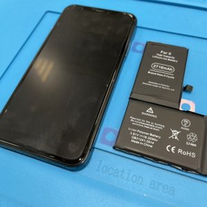 iPhoneX バッテリー交換