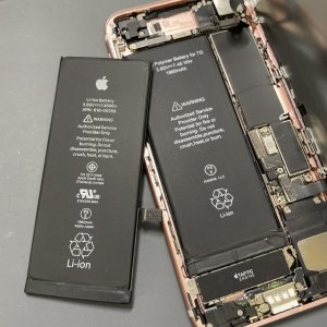 iPhone7 バッテリー交換