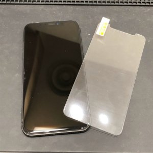 iPhoneX 強化ガラス永久保証