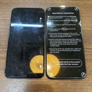 iPhoneX フロントパネル交換