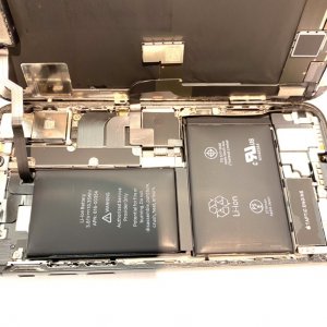 iPhoneX　バッテリー交換